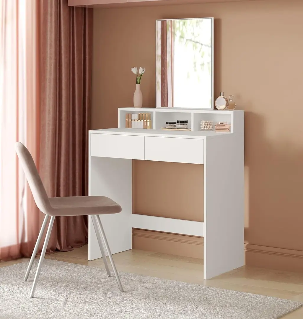 Masa de toaleta Vasagle RDT113W01 (White)