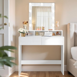 Masa de toaleta Vasagle RDT114W01 (White) Thumb