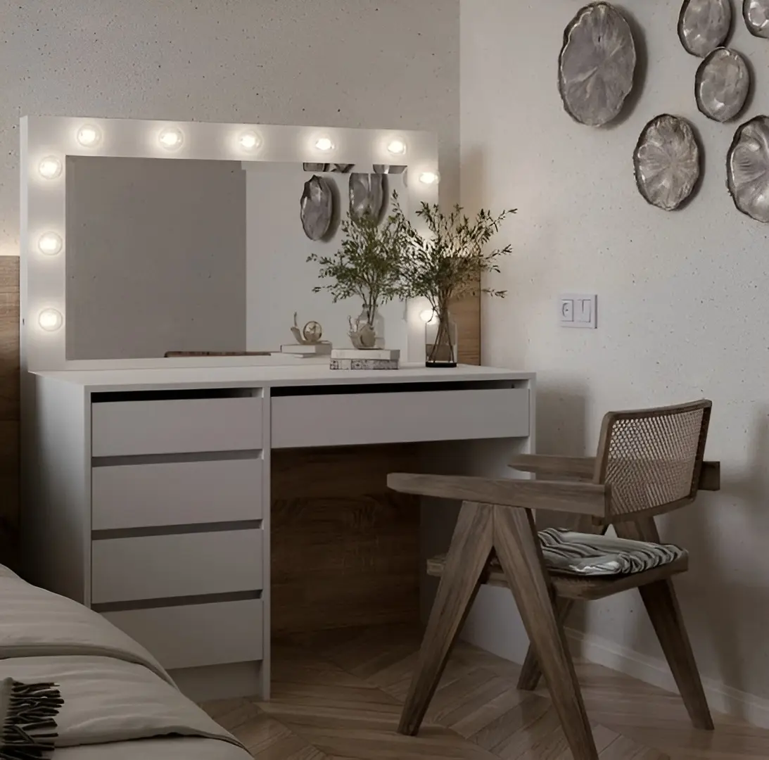 Masa de toaleta Yasen BIU5S MDF (Nymphaea Alba)