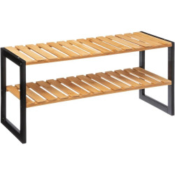 Etajera pentru incaltaminte 5Five Blackbamboo (Natural/Black) Thumb