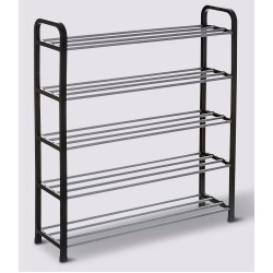 Etajera pentru incaltaminte 5Five Shozy (Black) Thumb