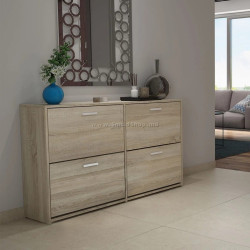 Тумба для обуви Costway JV10372BN (Brown)