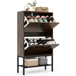 Tumba pentru incaltaminte Costway JV11459CF (Brown) Thumb