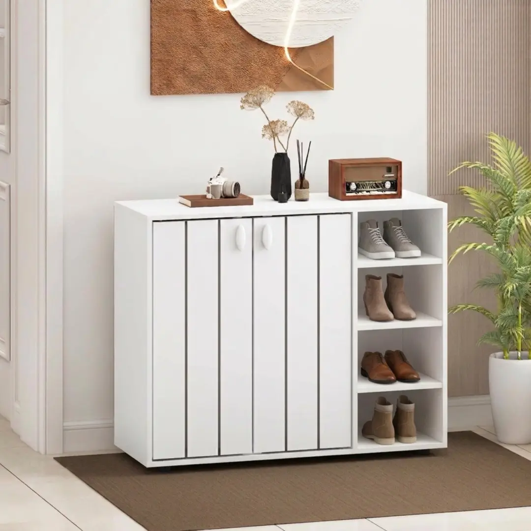 Тумба для обуви Costway JV12999WH (White)