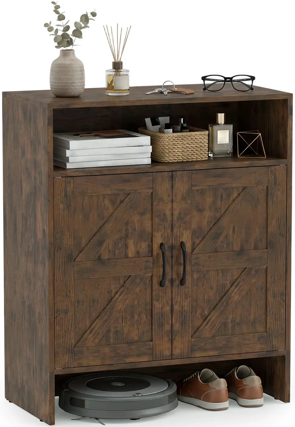 Тумба для обуви Costway JV13463CF (Brown) - 2