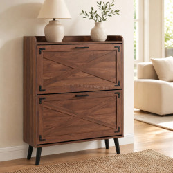 Тумба для обуви Costway JV13863BN (Brown)
