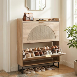Tumba pentru incaltaminte Costway JV14091NA (Natural) Thumb