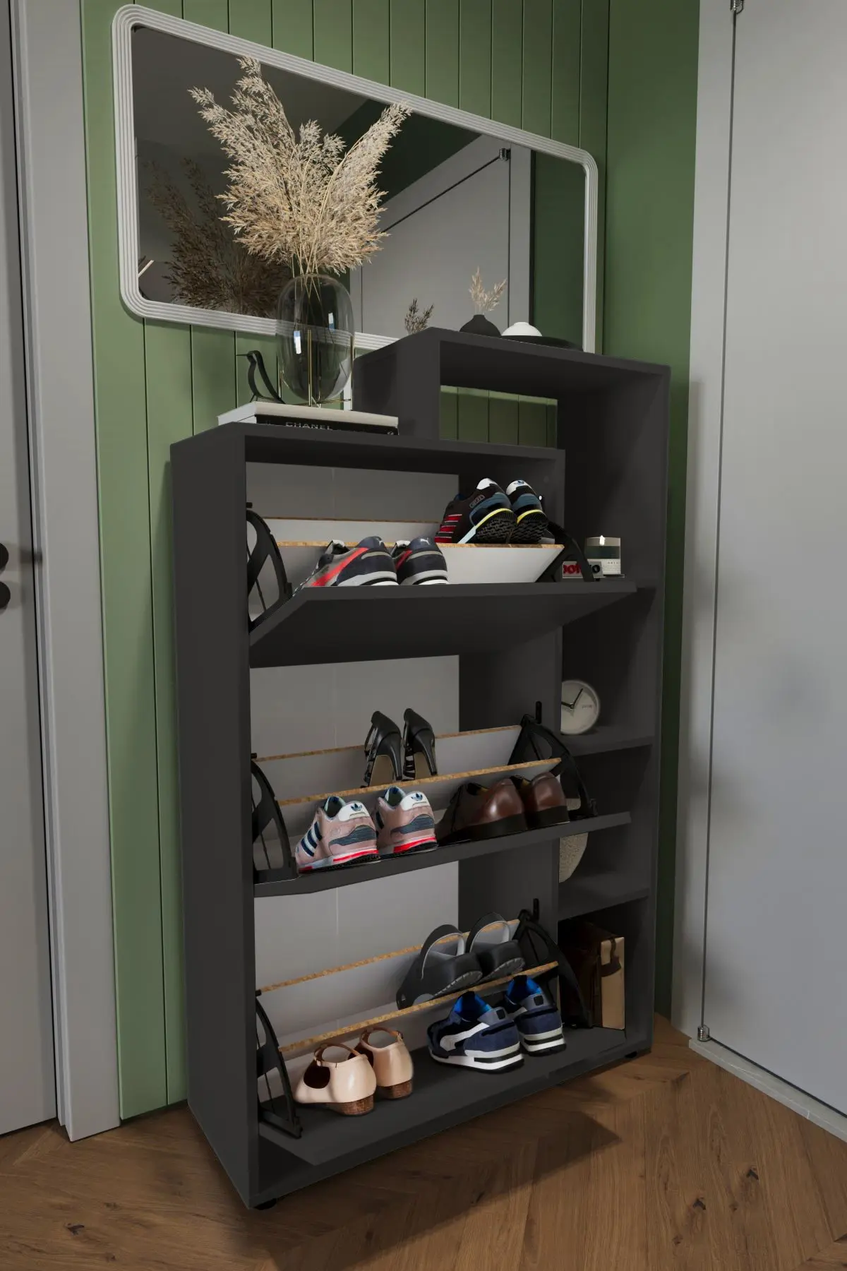 Тумба для обуви Bofigo Lego (Anthracite)