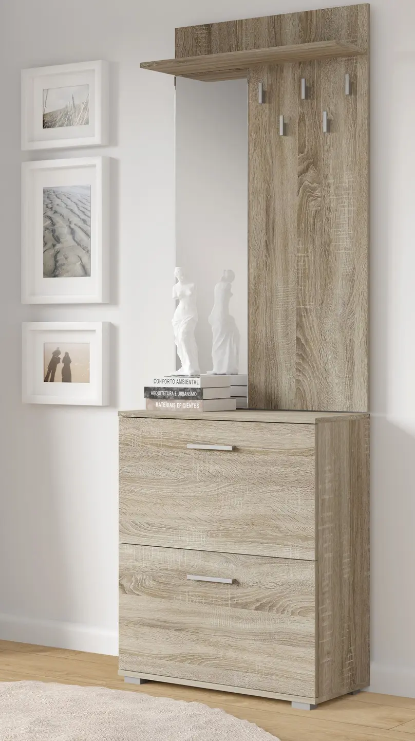 Тумба для обуви Halmar Lima ST3 (Sonoma Oak) - 3