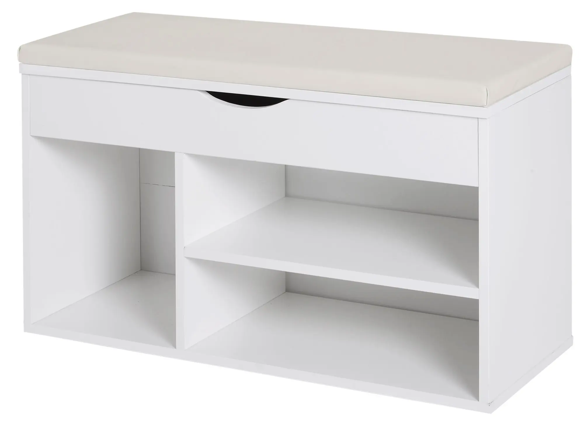 Bancheta pentru incaltaminte Homcom 837-005 (White) - 3