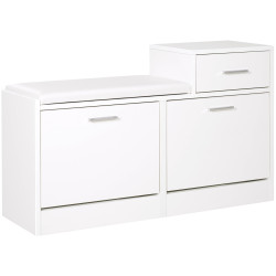 Банкетка для обуви Homcom 837-014 (White) Thumb