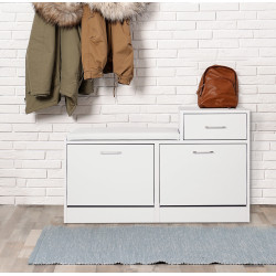 Банкетка для обуви Homcom 837-014 (White) Thumb