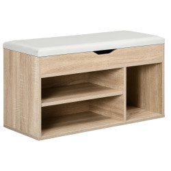 Банкетка для обуви Homcom 837-039ND (Natural) Thumb