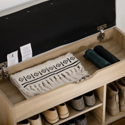 Банкетка для обуви Homcom 837-039ND (Natural) Thumb