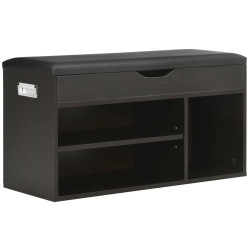 Банкетка для обуви Homcom 837-039V01BK (Black) Thumb