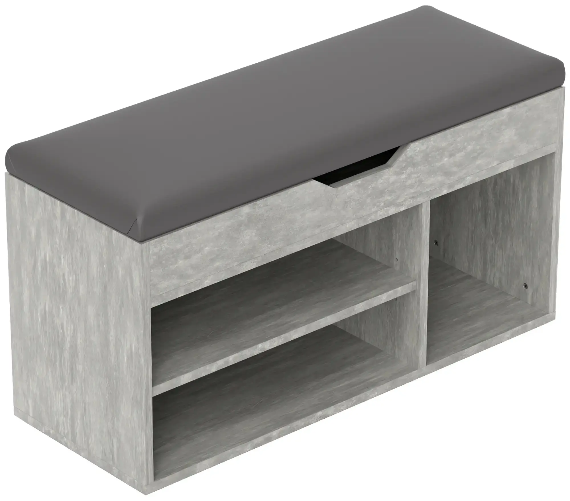 Банкетка для обуви Homcom 837-039V01GY (Grey) - 3