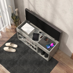 Банкетка для обуви Homcom 837-039V01GY (Grey) Thumb