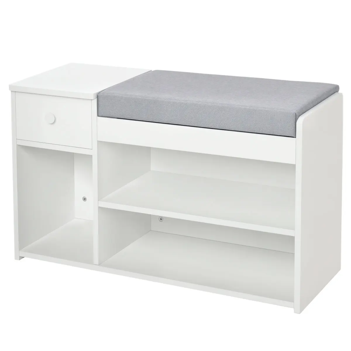 Банкетка для обуви Homcom 837-057WT (White) - 2