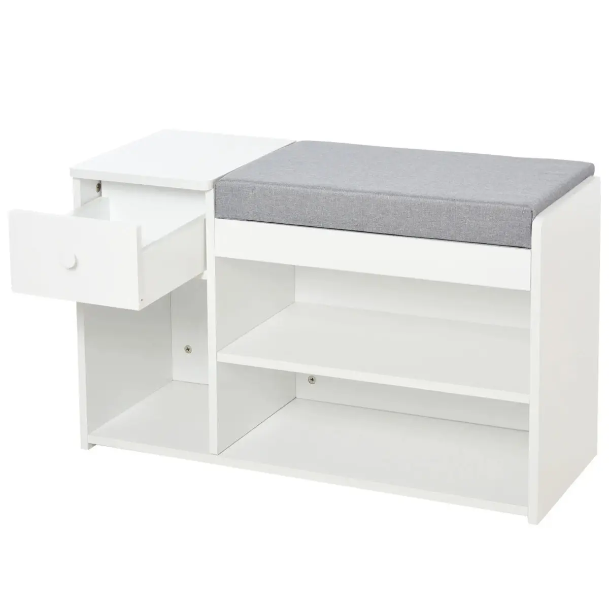 Банкетка для обуви Homcom 837-057WT (White) - 3