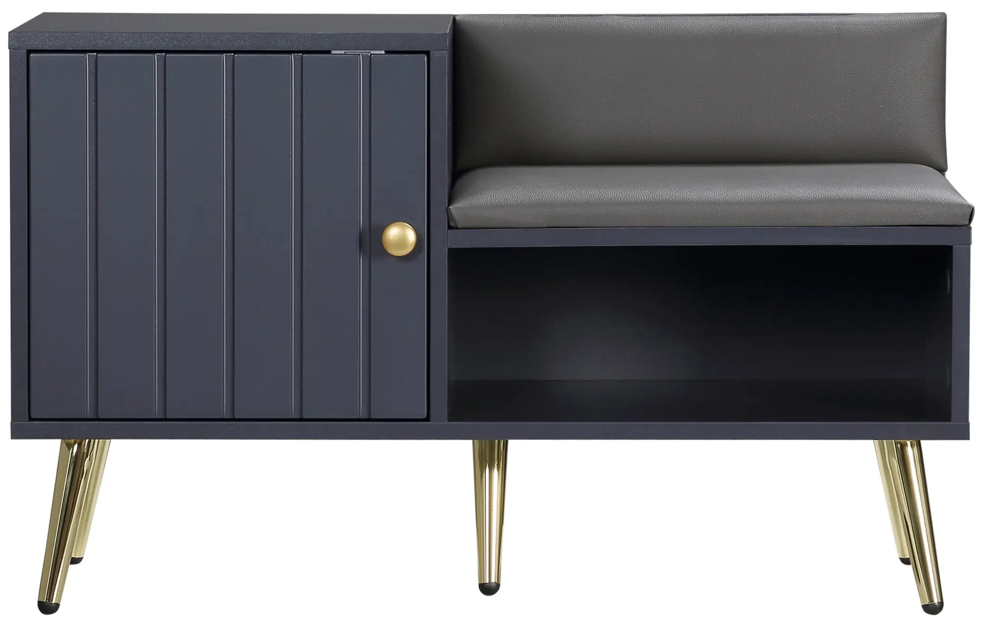 Банкетка для обуви Homcom 837-297V01GY (Grey) - 3