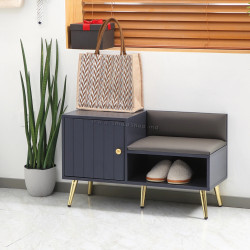 Банкетка для обуви Homcom 837-297V01GY (Grey)