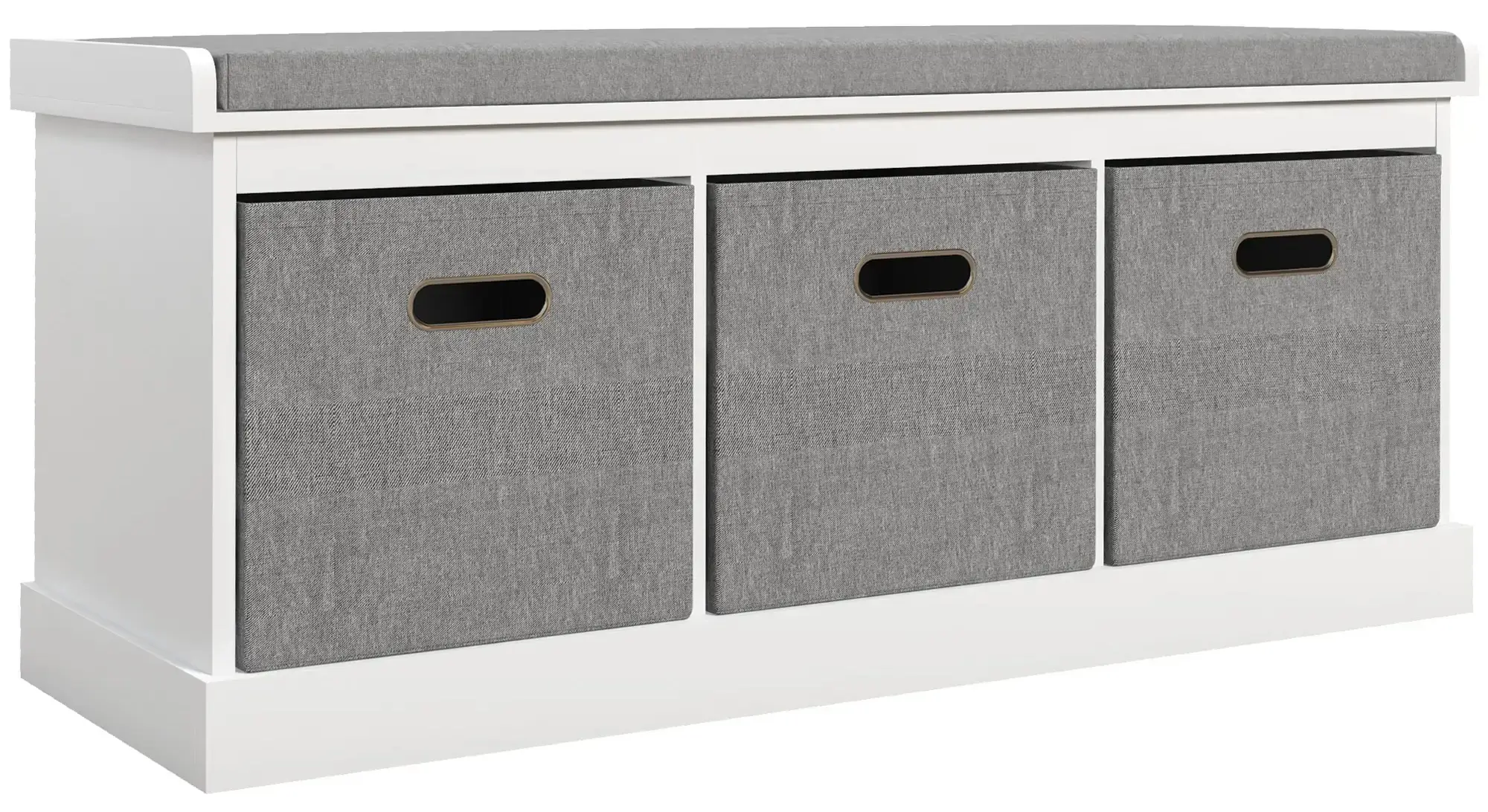 Банкетка для обуви Homcom 837-453V70WT (White/Grey) - 3