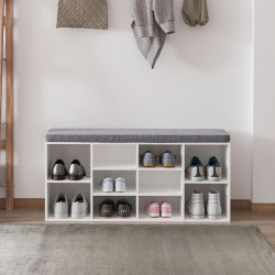 Стеллаж для обуви Homcom 833-555 (White/Grey)