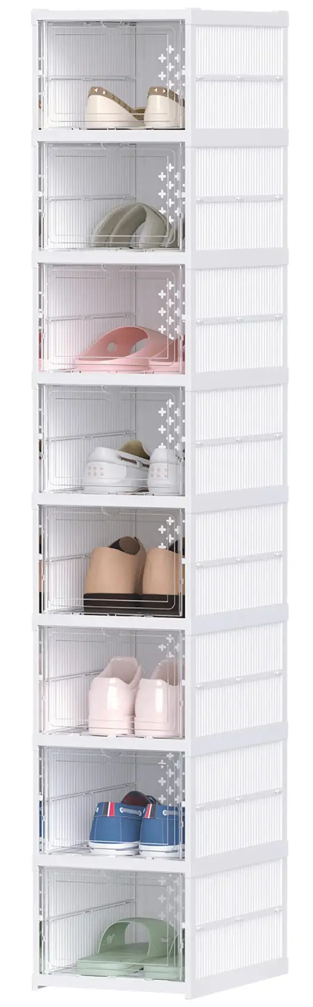 Etajera pentru incaltaminte Homcom 837-570V00WT (White) - 3