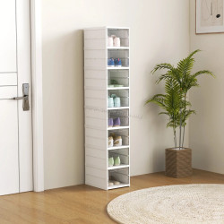 Etajera pentru incaltaminte Homcom 837-570V00WT (White)