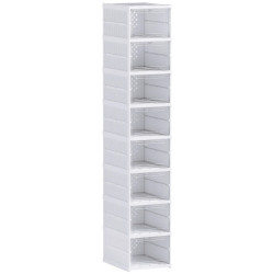 Etajera pentru incaltaminte Homcom 837-570V00WT (White) Thumb