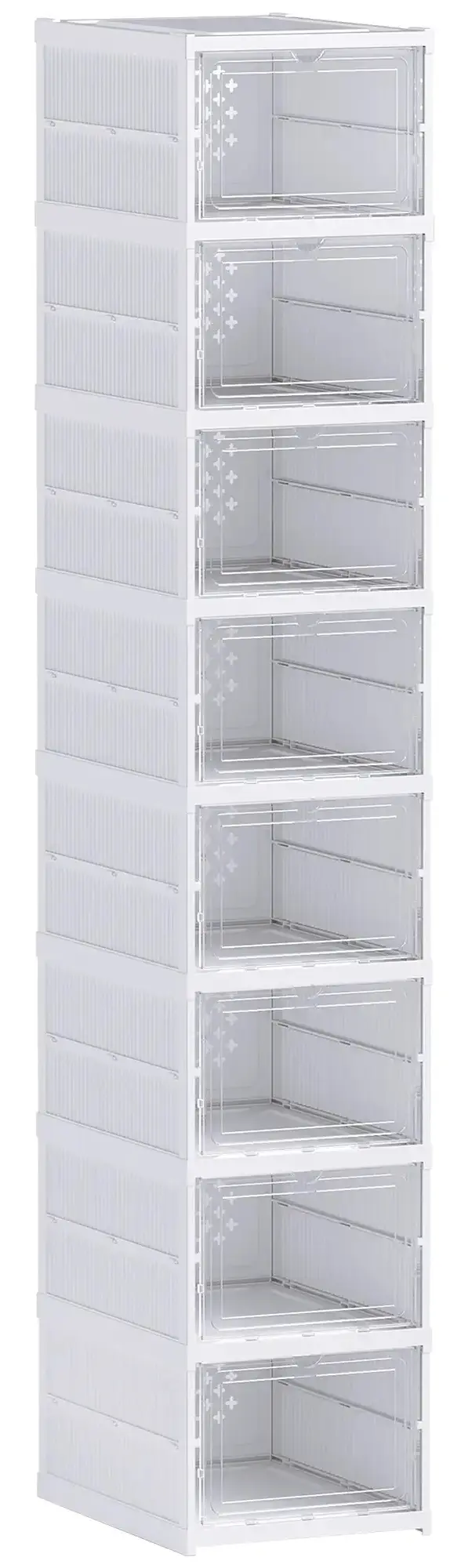Etajera pentru incaltaminte Homcom 837-570V00WT (White) - 4