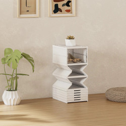 Etajera pentru incaltaminte Homcom 837-570V00WT (White) Thumb