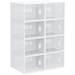 Etajera pentru incaltaminte Homcom 850-173 (White) Thumb
