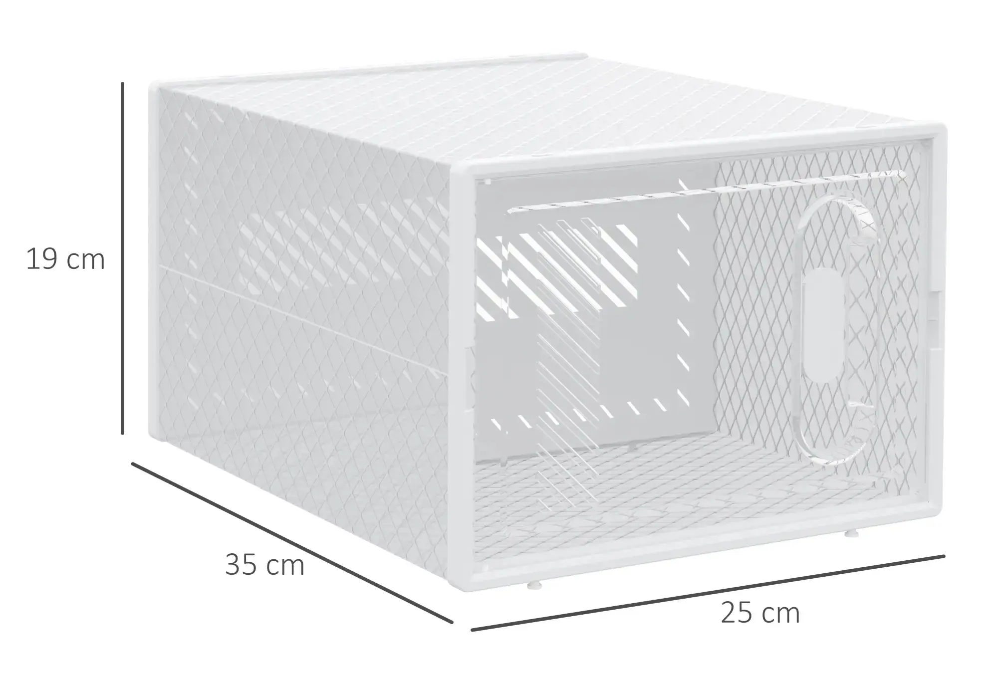 Etajera pentru incaltaminte Homcom 850-173 (White) - 4