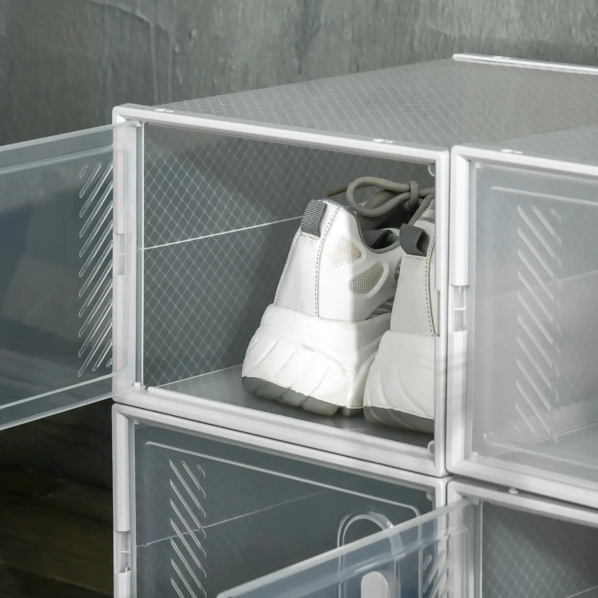 Etajera pentru incaltaminte Homcom 850-173 (White) - 5
