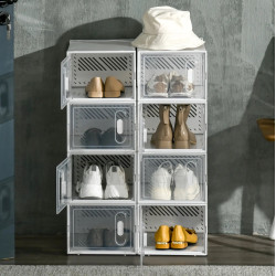 Etajera pentru incaltaminte Homcom 850-173 (White) Thumb