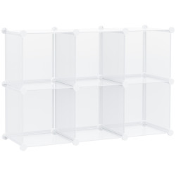 Стеллаж для обуви Homcom 850-175 (Transparent) Thumb