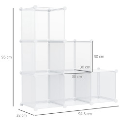 Стеллаж для обуви Homcom 850-175 (Transparent) Thumb