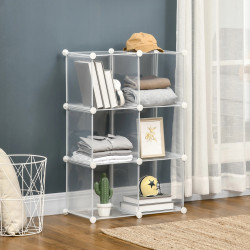 Стеллаж для обуви Homcom 850-175 (Transparent) Thumb