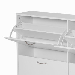 Тумба для обуви Homcom 837-004WT (White) Thumb