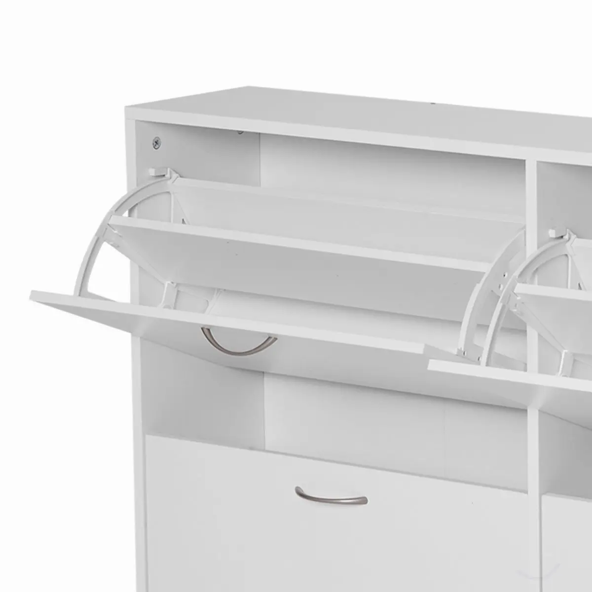Тумба для обуви Homcom 837-004WT (White) - 4
