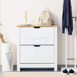 Тумба для обуви Homcom 837-062WT (White)