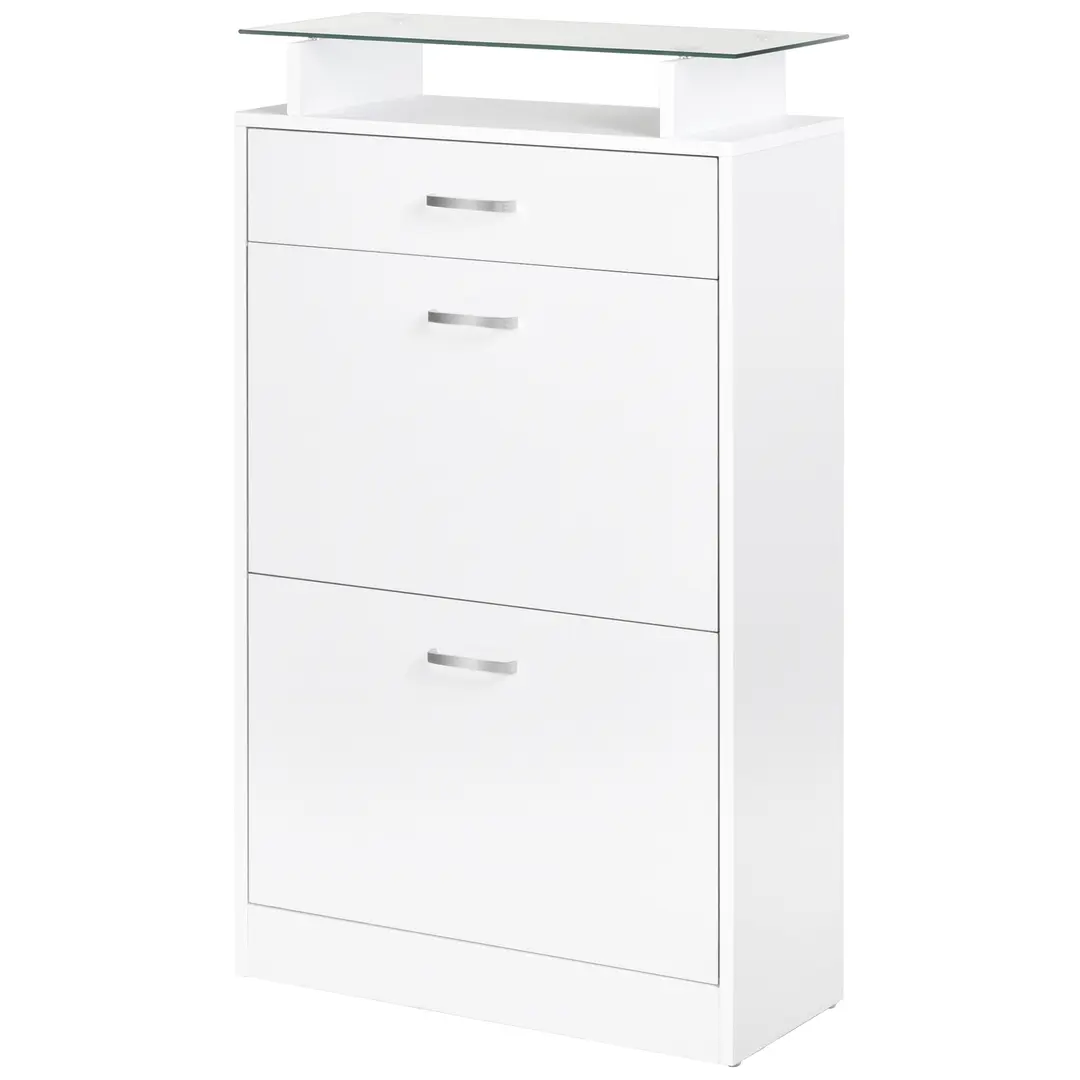 Pantofar Homcom 837-069WT (White/Glass) - 2