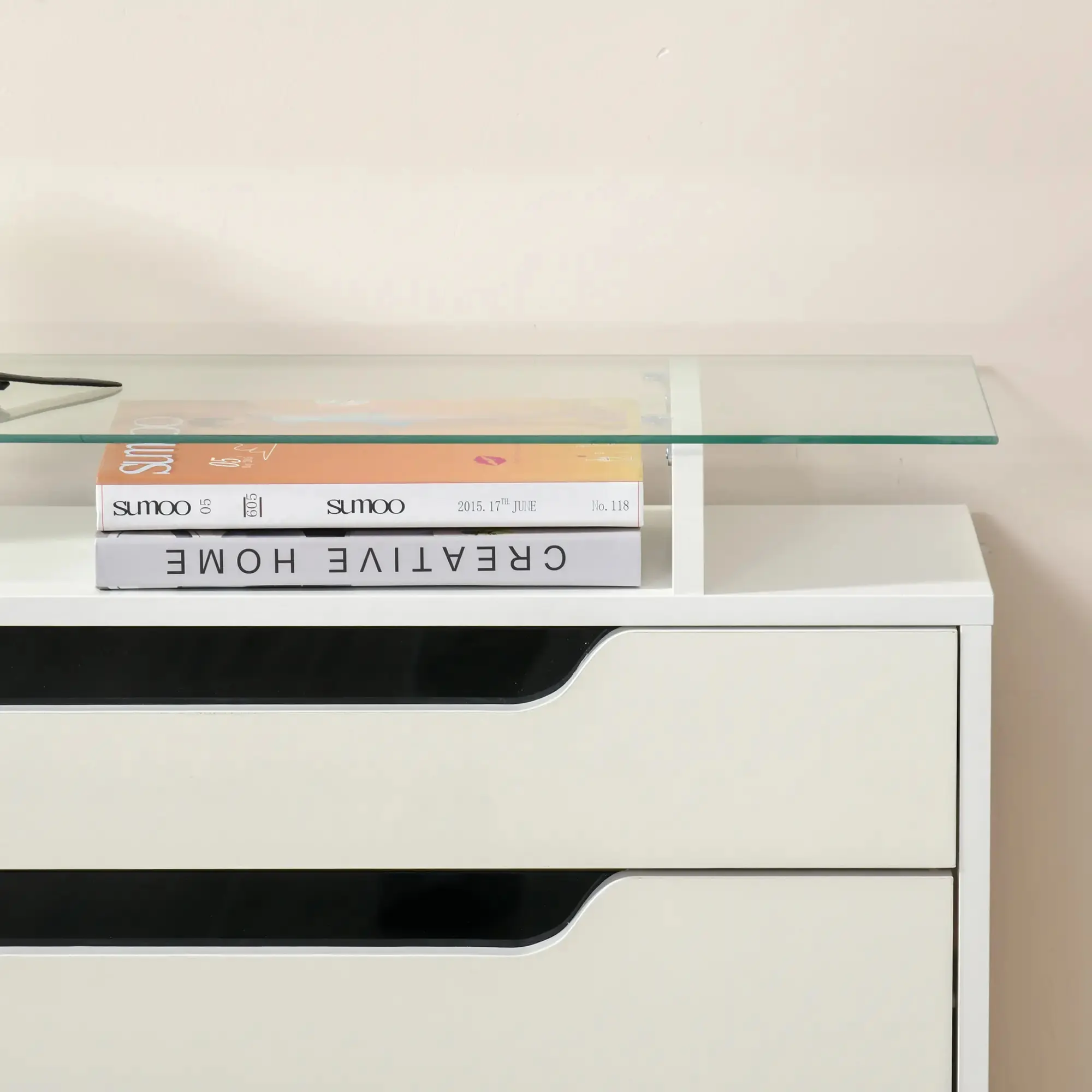 Тумба для обуви Homcom 837-164WT (White Gloss) - 6