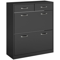Тумба для обуви Homcom 837-327V80BK (Black) Thumb