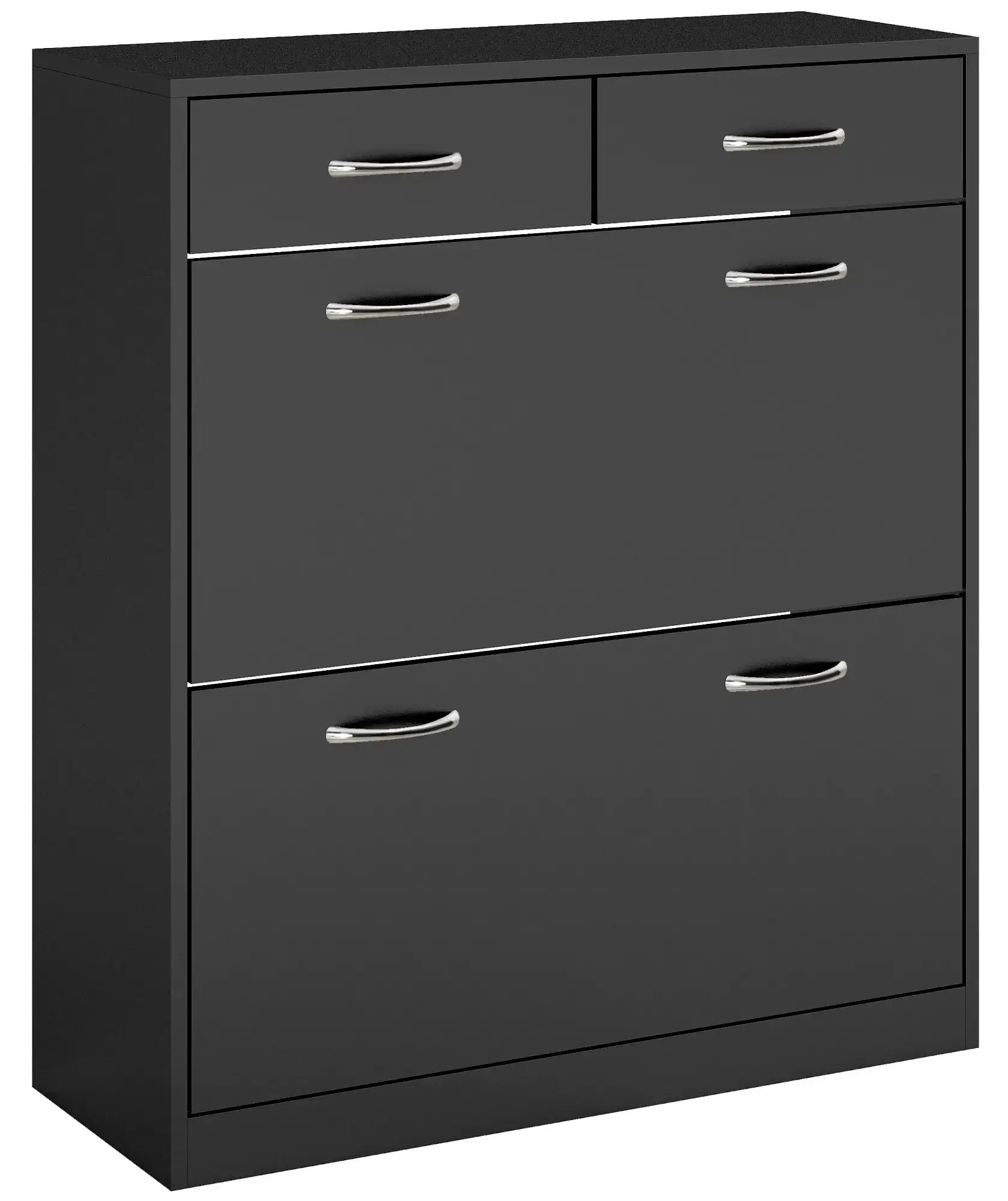 Тумба для обуви Homcom 837-327V80BK (Black) - 2