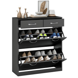 Тумба для обуви Homcom 837-327V80BK (Black) Thumb