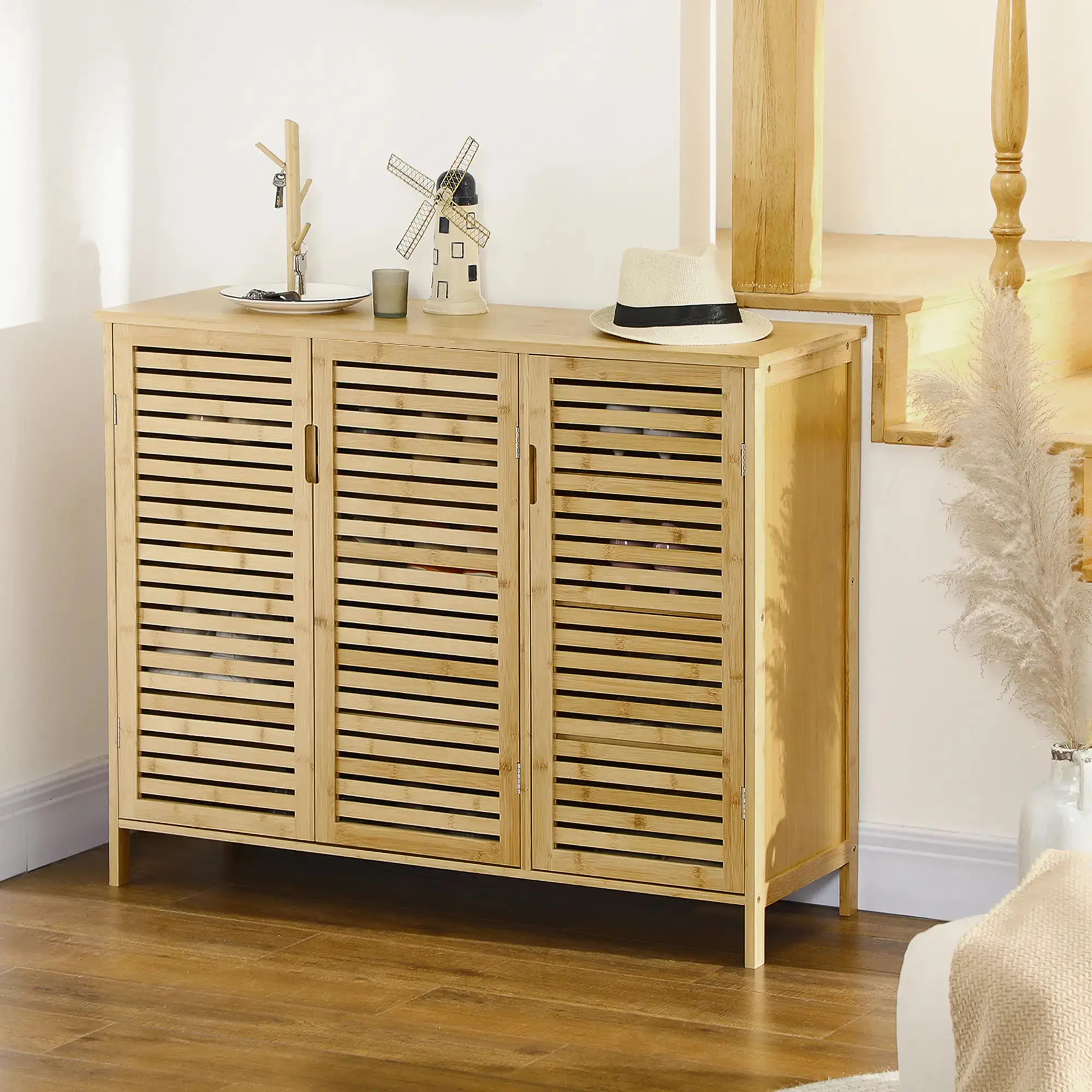 Tumba pentru incaltaminte Homcom 837-366V00ND (Natural) - 7