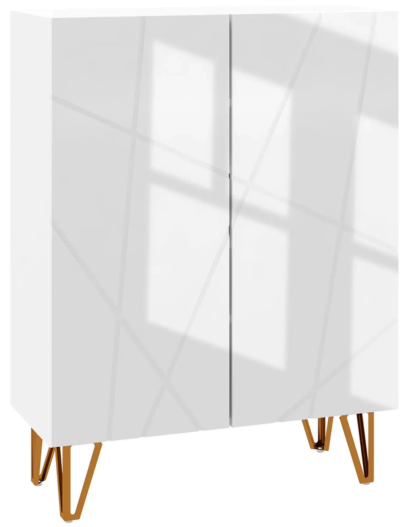 Тумба для обуви Homcom 837-469V80WT (White Gloss) - 4