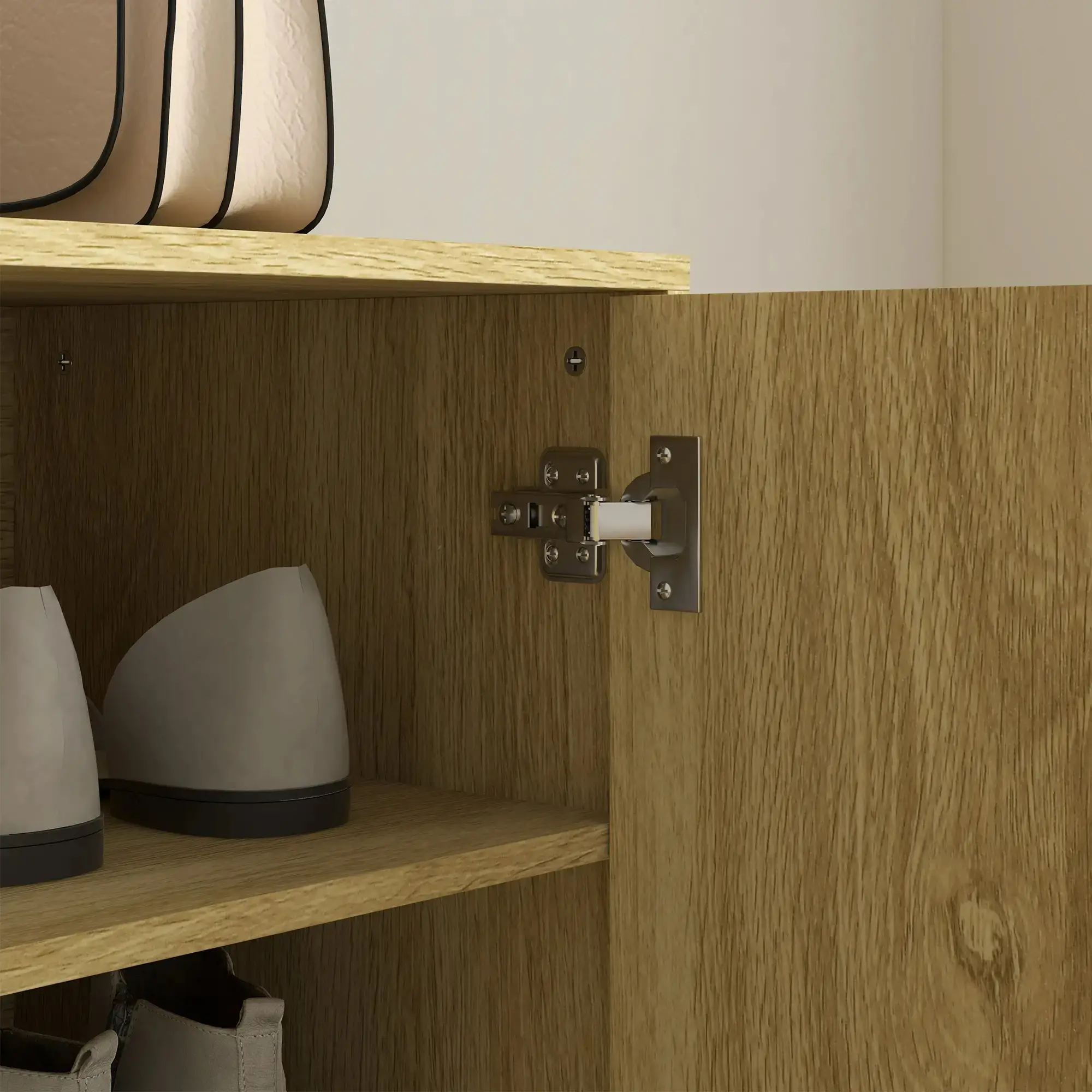 Тумба для обуви Homcom 837-482V80AK (Oak) - 7